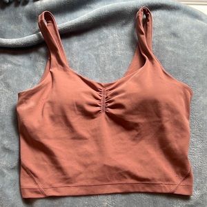 Lululemon mauve align tank top size 4